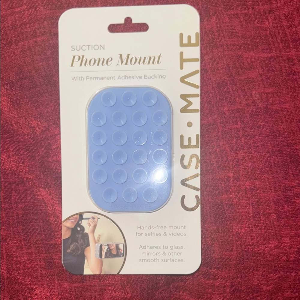 Case-Mate Blue Phone Case with Textured Design